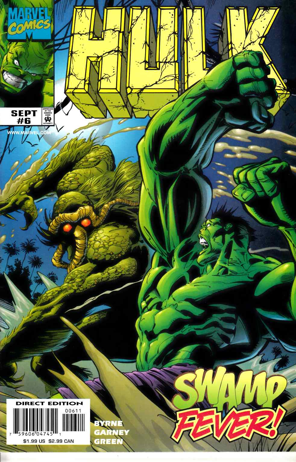 Incredible Hulk #6 Near Mint (9.4) [Marvel Comic] LARGE