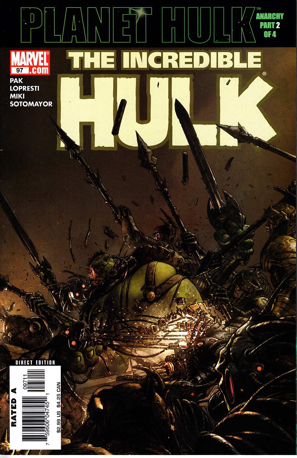 Incredible Hulk #97 Very Fine Minus (7.5) [Marvel Comic] THUMBNAIL