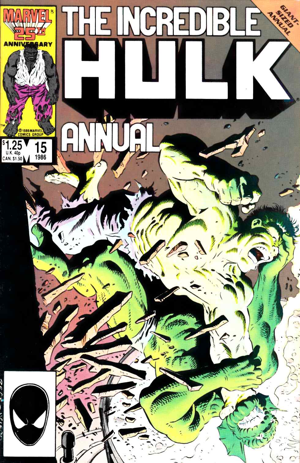 Incredible Hulk Annual #15 Fine (6.0) [Marvel Comic] THUMBNAIL