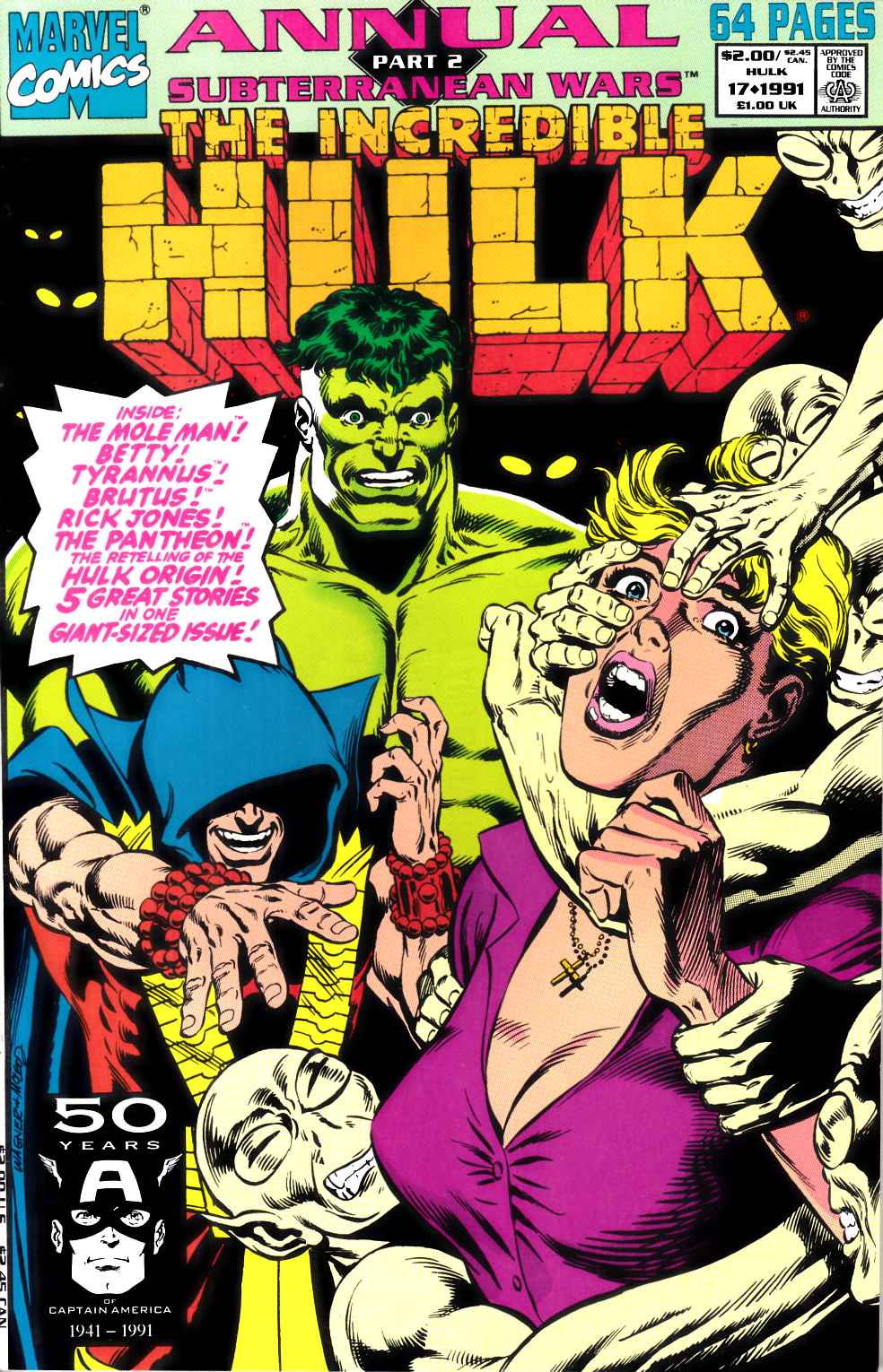Incredible Hulk Annual #17 Very Fine (8.0) [Marvel Comic] THUMBNAIL