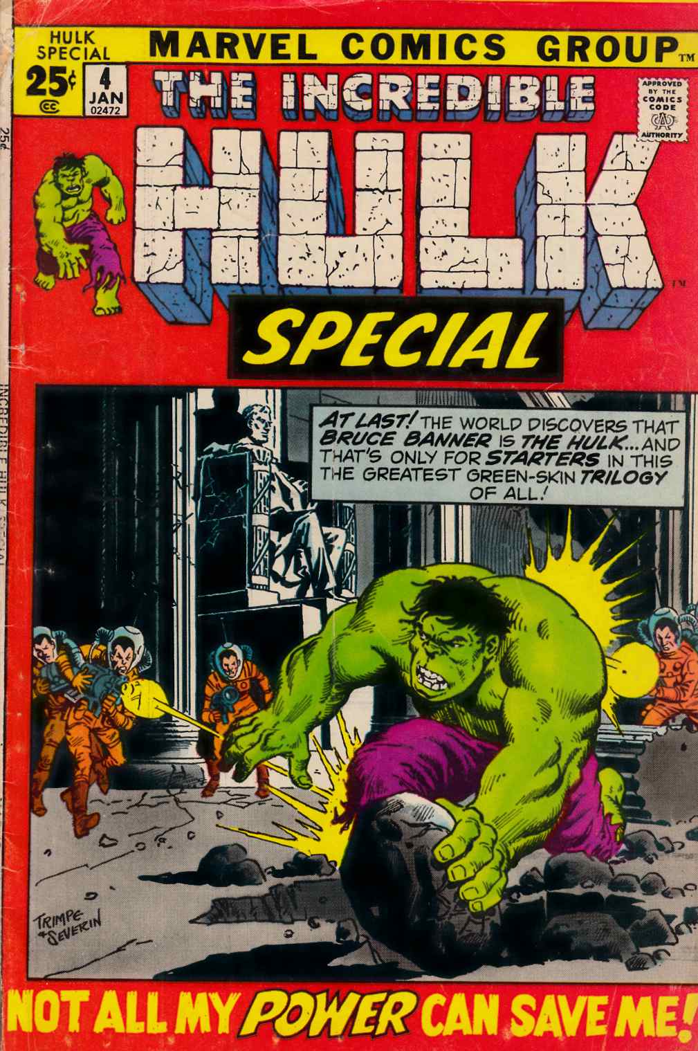 Incredible Hulk Annual #4 Good (2.0) [Marvel Comic] THUMBNAIL