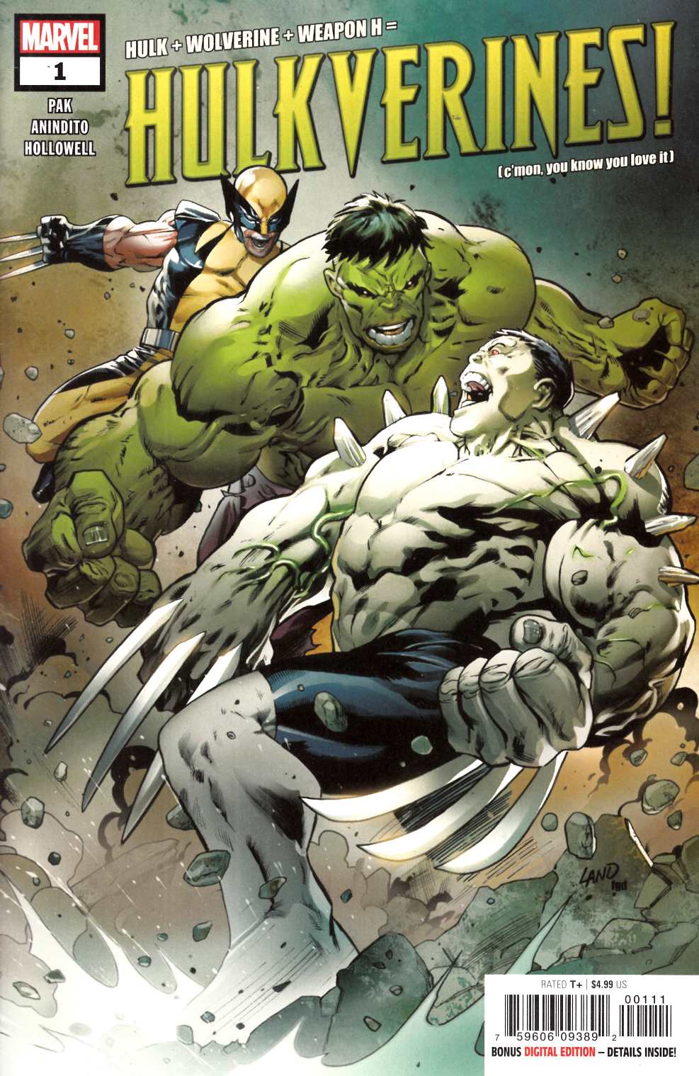 Hulkverines #1 Near Mint (9.4) [Marvel Comic] THUMBNAIL