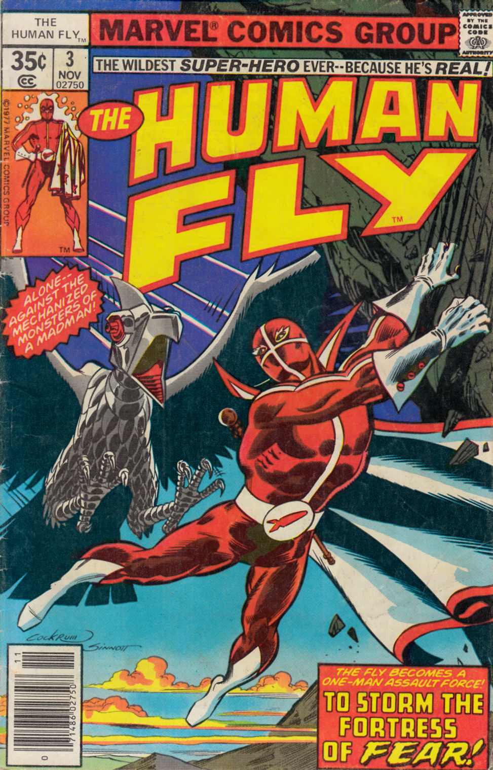 Human Fly #3 Very Good (4.0) [Marvel Comic] LARGE