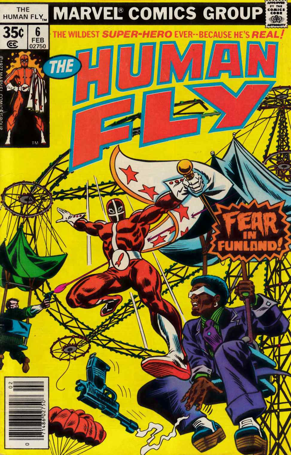 Human Fly #6 Very Good/Fine (5.0) [Marvel Comic] LARGE