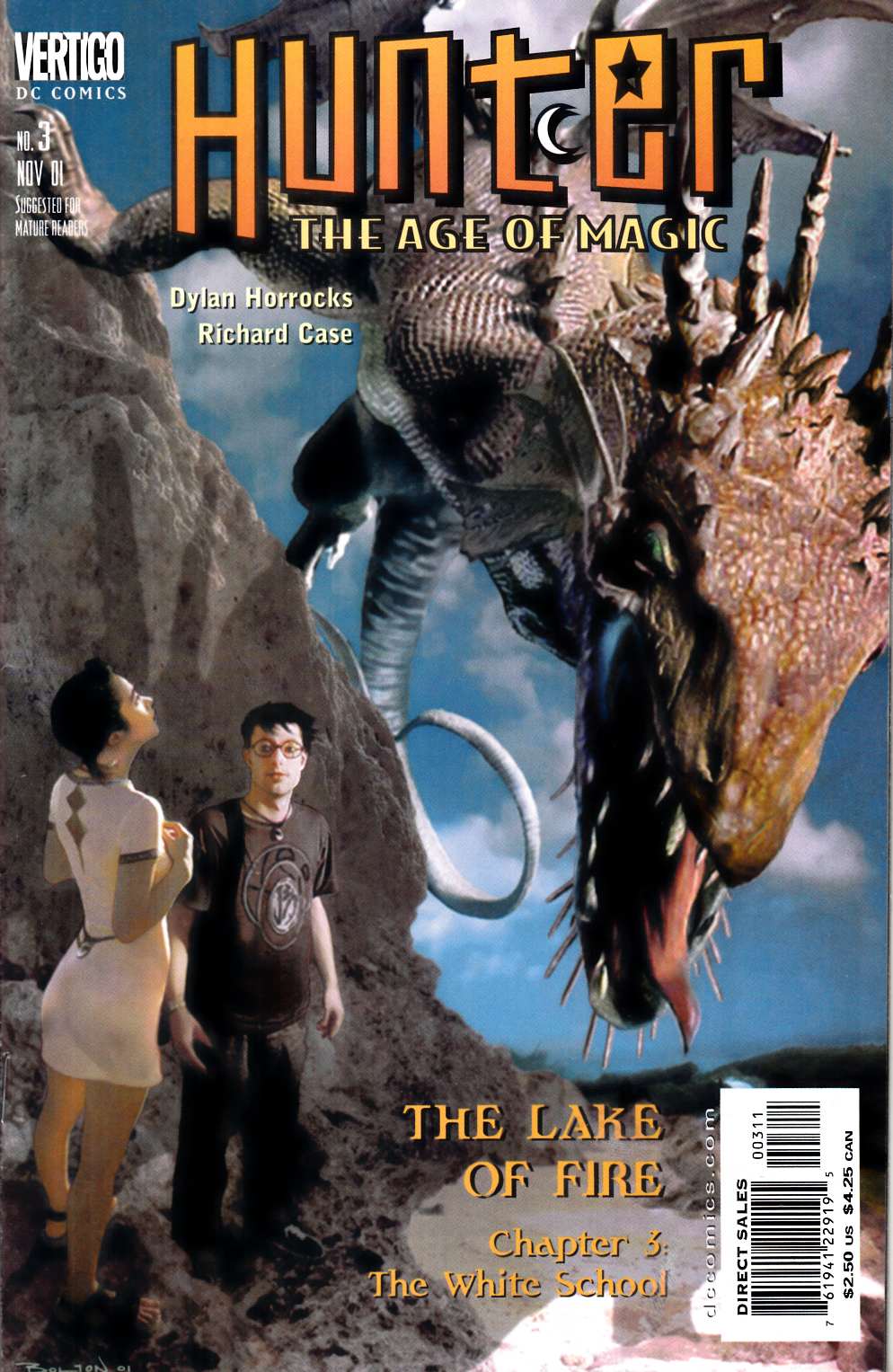 Hunter The Age of Magic #3 Near Mint (9.4) [DC Comic] THUMBNAIL