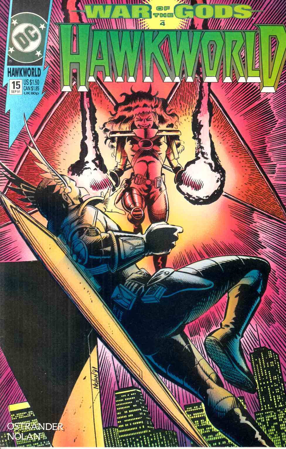Hawkworld #15 Very Fine (8.0) [DC Comic] THUMBNAIL
