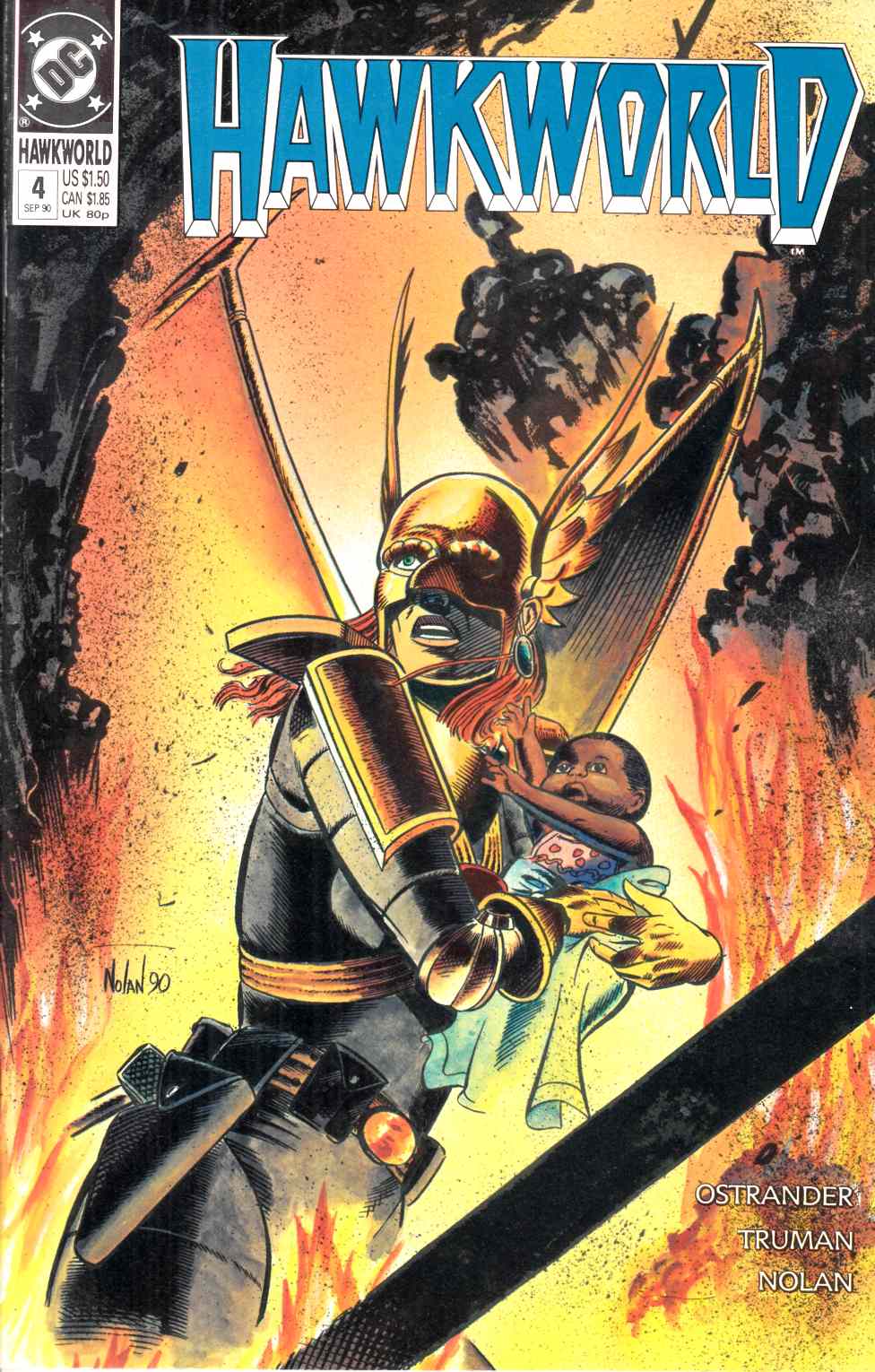 Hawkworld #4 Very Fine (8.0) [DC Comic] THUMBNAIL