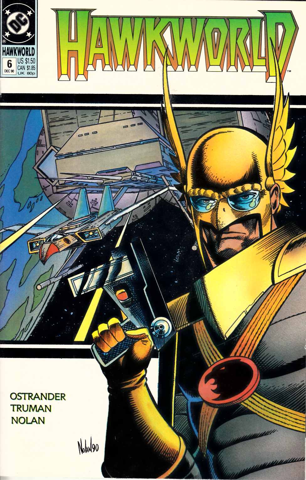Hawkworld #6 Very Fine (8.0) [DC Comic] LARGE