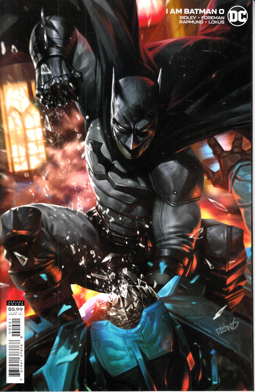 I Am Batman #0 Chew Variant Cover Near Mint (9.4) [DC Comic] LARGE