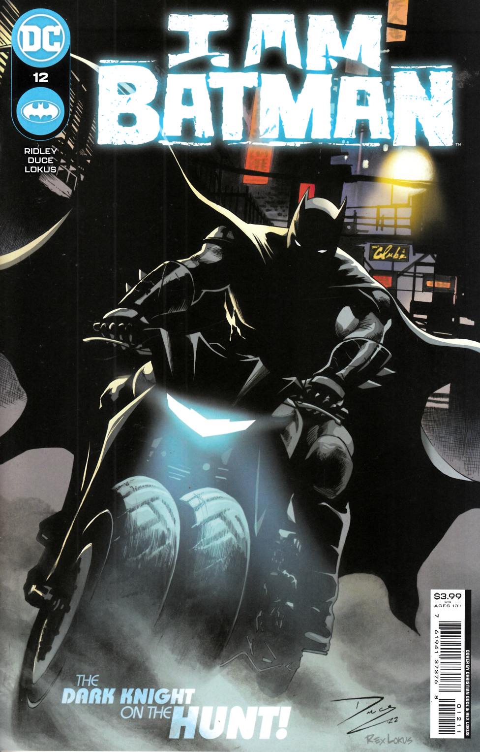 I Am Batman #12 Near Mint (9.4) [DC Comic] LARGE