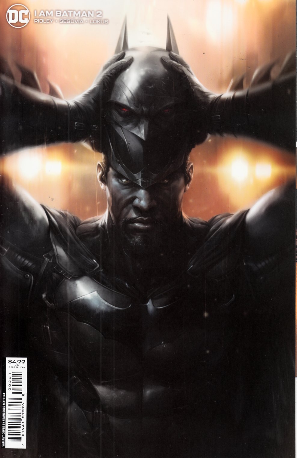 I Am Batman #2 Mattina Variant Cover Near Mint (9.4) [DC Comic] LARGE