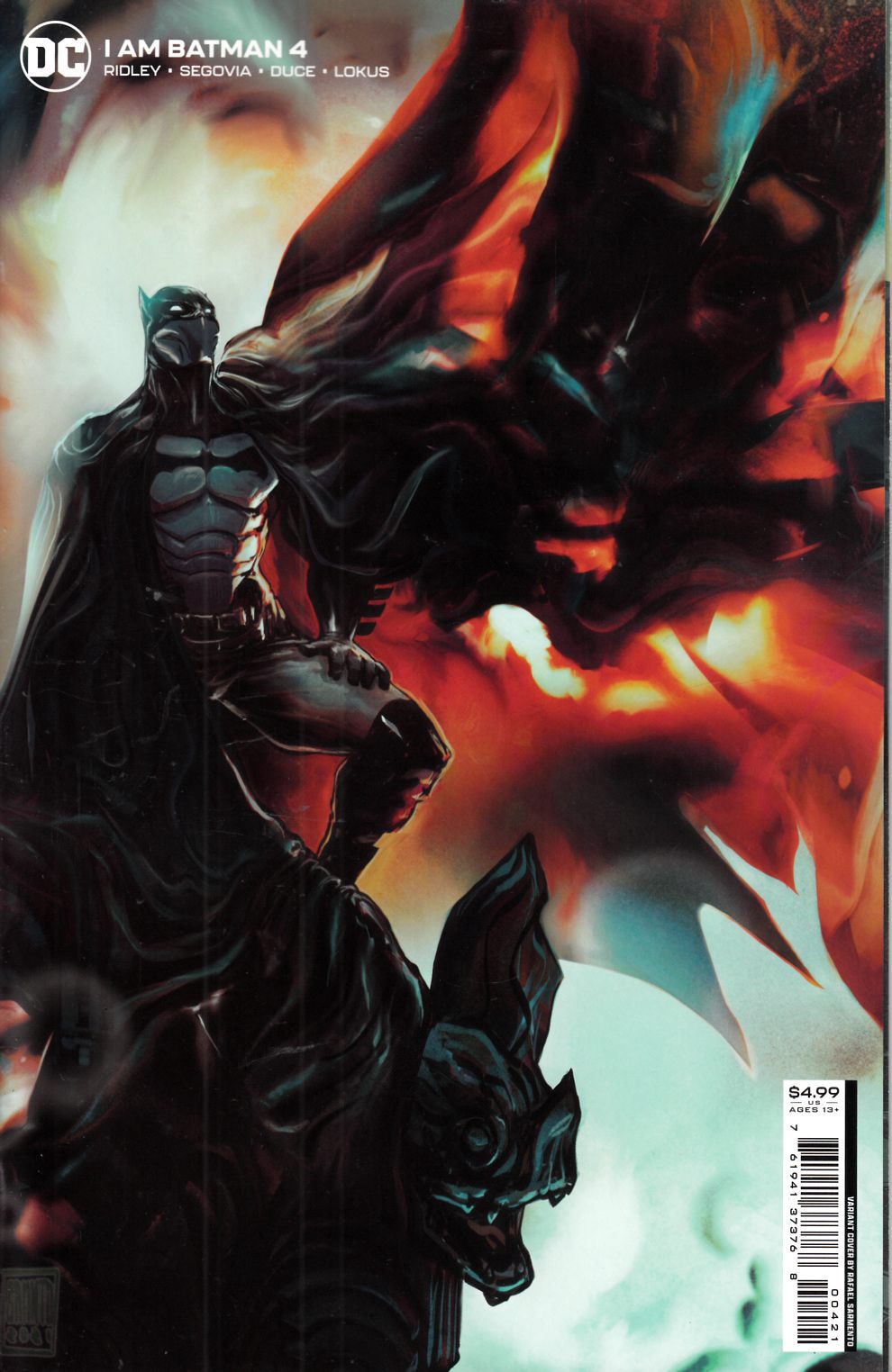 I Am Batman #4 Sarmento Variant Cover Near Mint (9.4) [DC Comic] LARGE