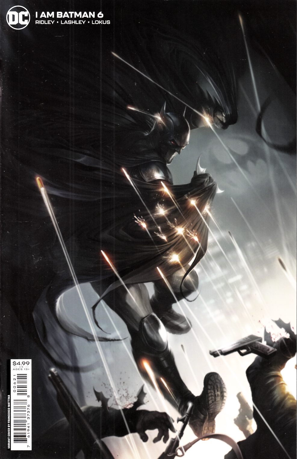 I Am Batman #6 Mattina Variant Cover Near Mint (9.4) [DC Comic] LARGE