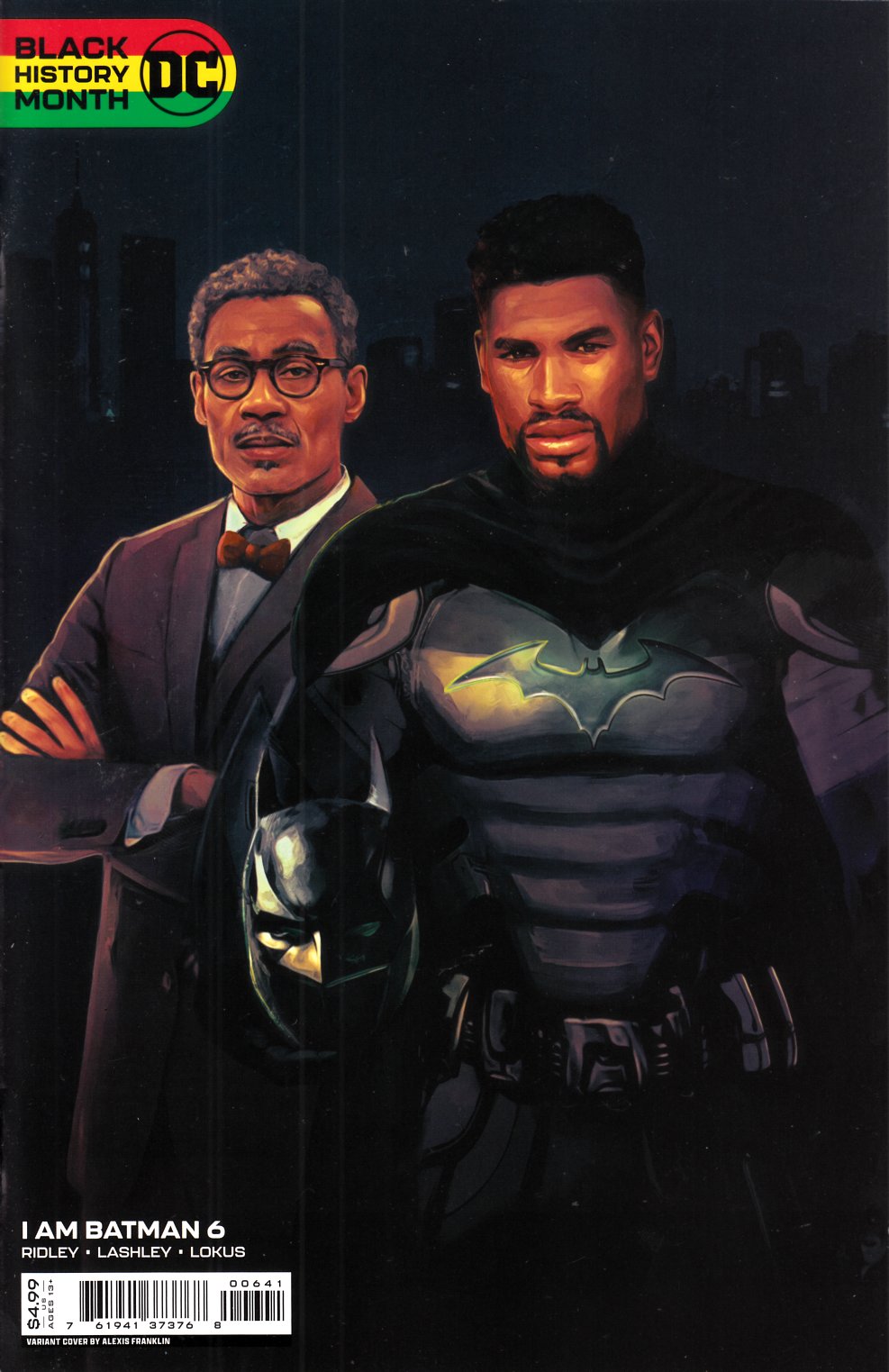 I Am Batman #6 Franklin Variant Cover Near Mint (9.4) [DC Comic] LARGE