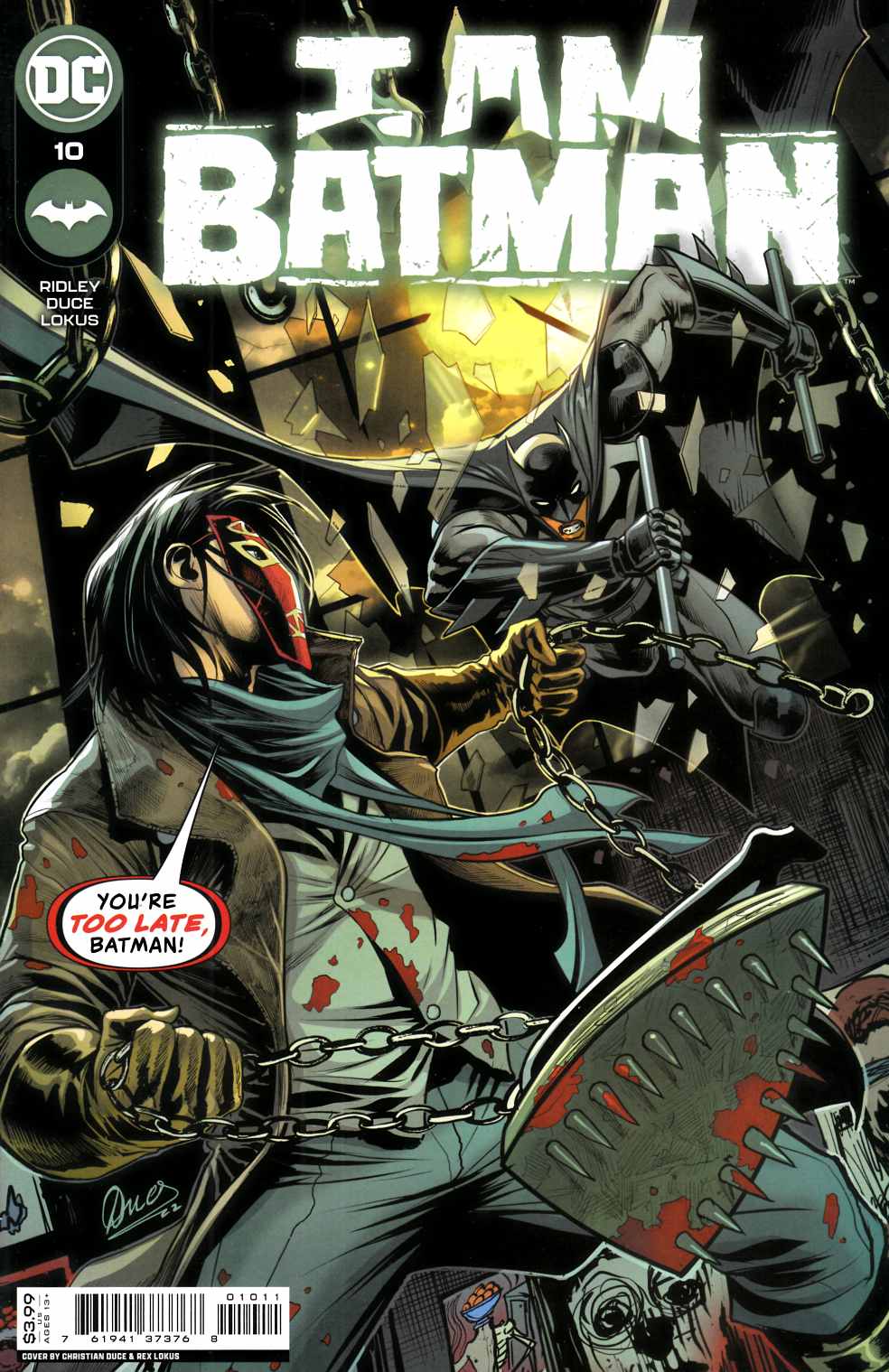 I Am Batman #10 Near Mint (9.4) [DC Comic] LARGE