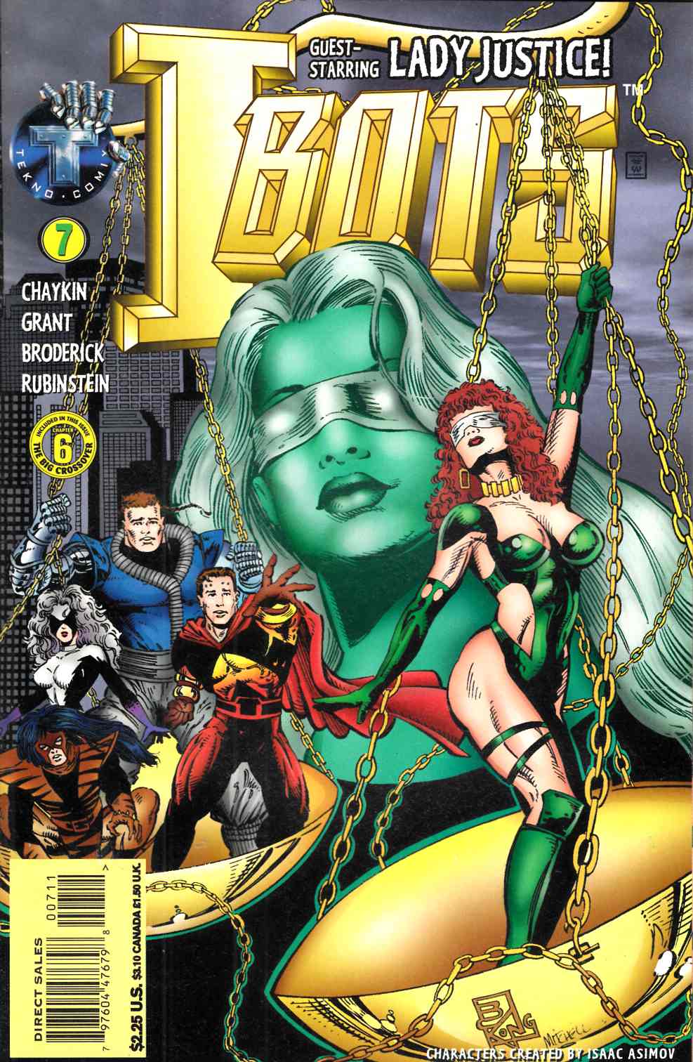 I Bots #7 Near Mint (9.4) [Tekno Comic] THUMBNAIL