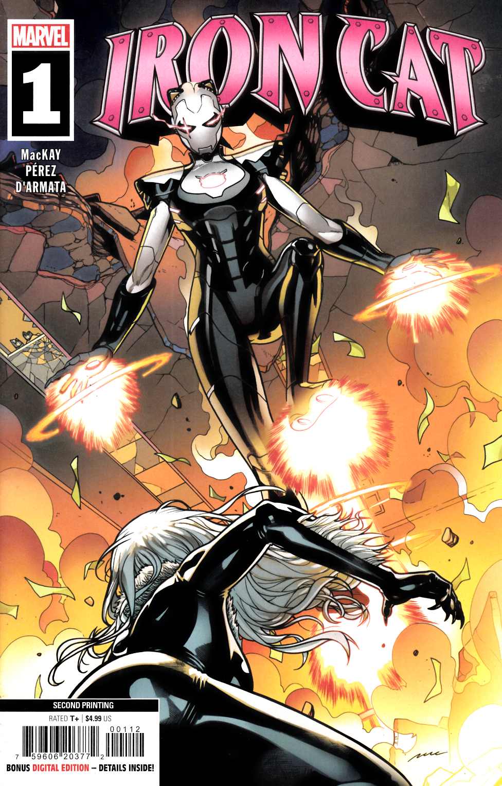 Iron Cat #1 Second Printing Near Mint (9.4) [Marvel Comic] LARGE