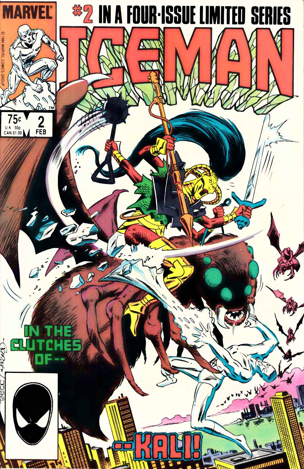 Iceman #2 Very Fine (8.0) [Marvel Comic] LARGE
