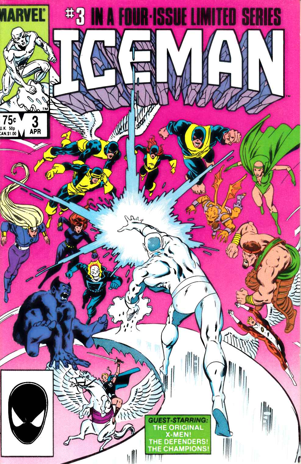 Iceman #3 Very Fine (8.0) [Marvel Comic] LARGE