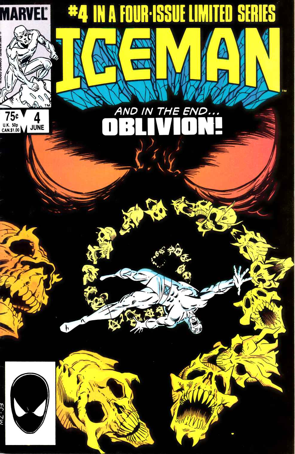 Iceman #4 Very Fine (8.0) [Marvel Comic] LARGE