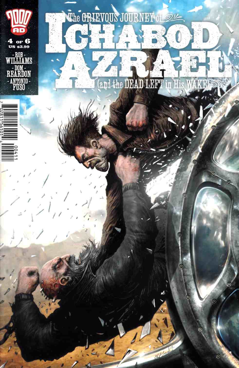 Grievous Journey of Ichabod Azrael #4 [Rebellion Comic] THUMBNAIL