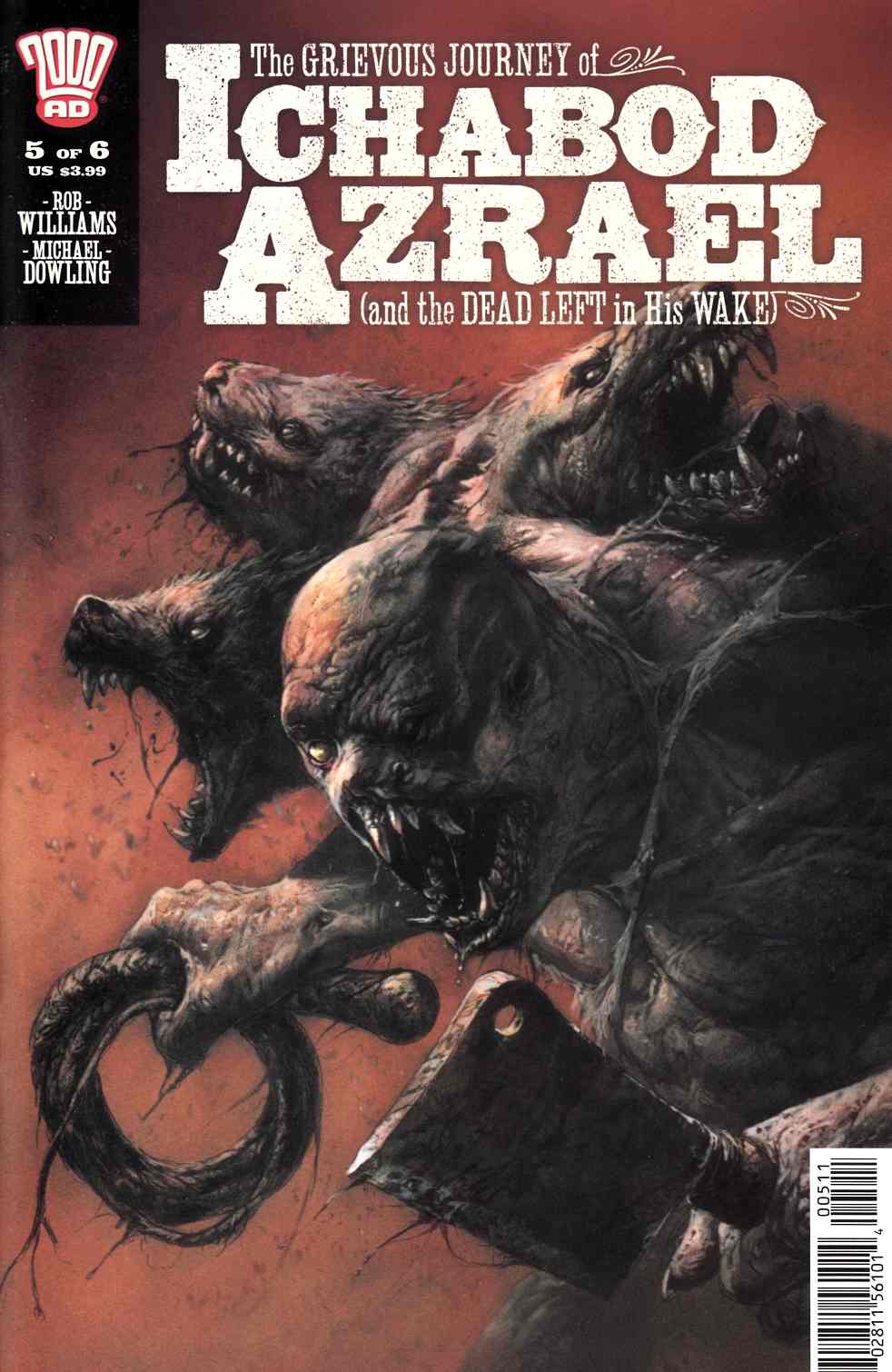Grievous Journey of Ichabod Azrael #5 [Rebellion Comic] THUMBNAIL