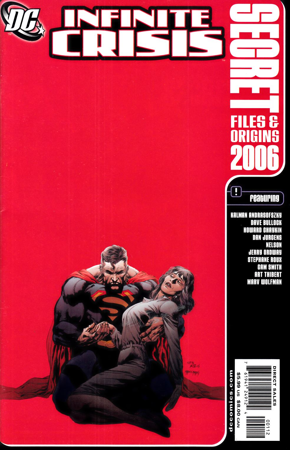 Infinite Crisis Secret Files 2006 Second Printing Very Fine (8.0) [DC Comic] LARGE