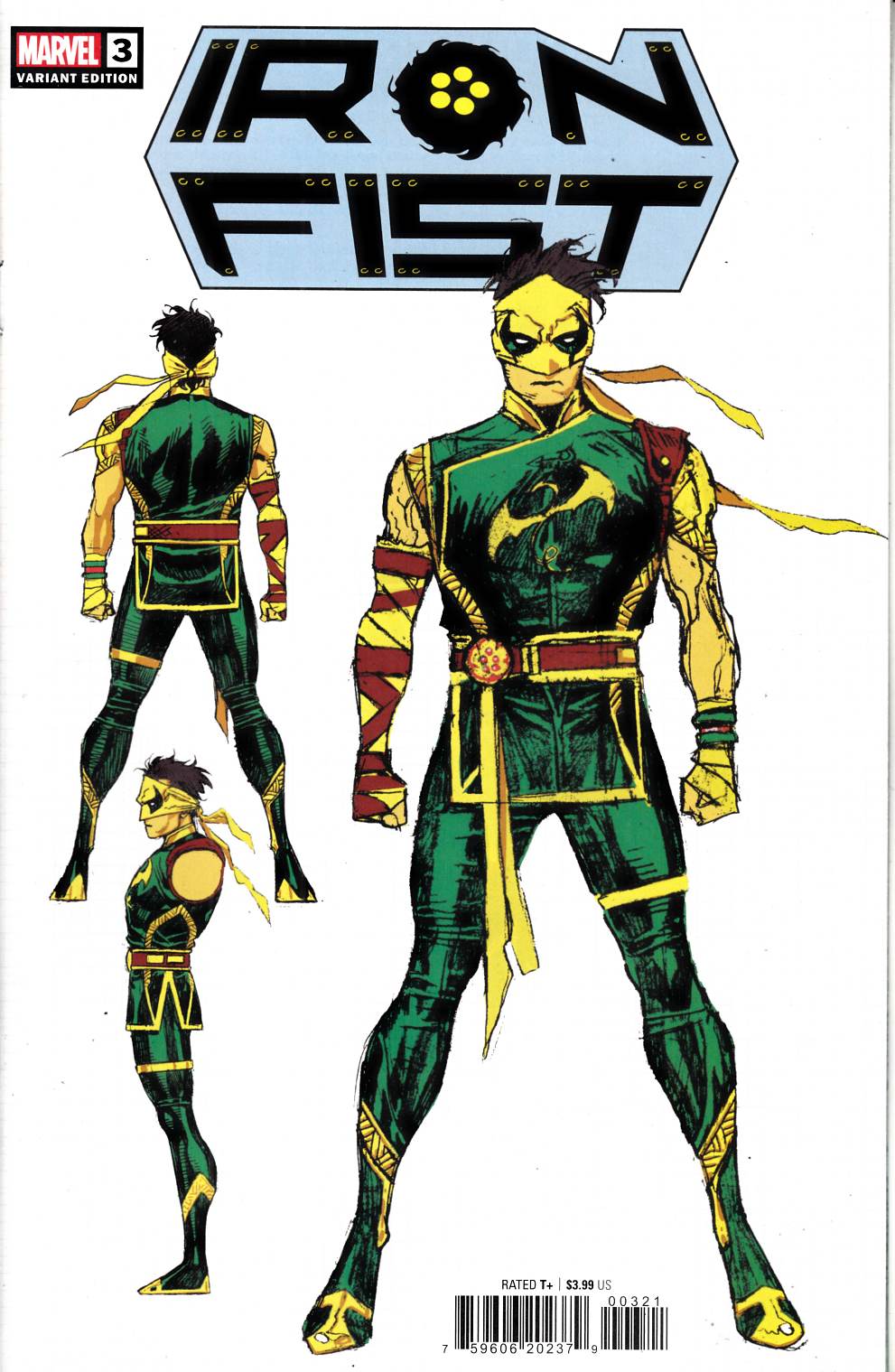 Iron Fist # 2 Marvel Comics Vol. 3 –