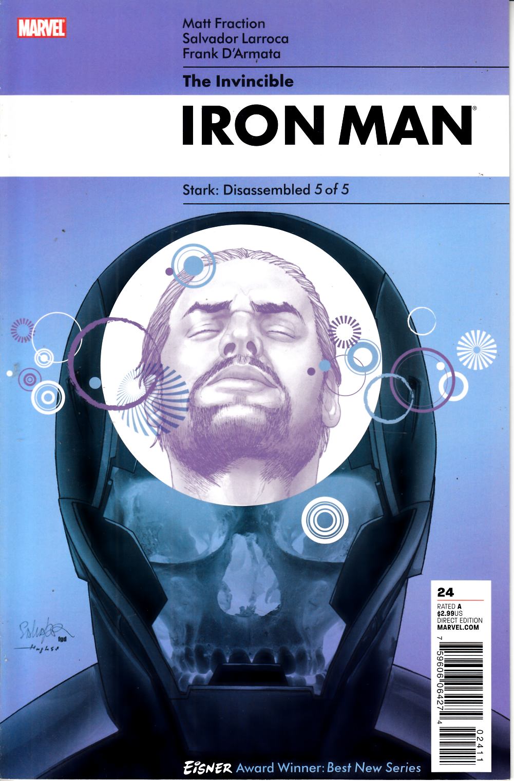 Invincible Iron Man #24 Very Fine (8.0) [Marvel Comic] LARGE