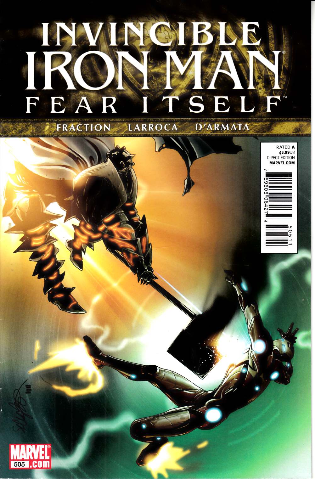 Invincible Iron Man #505 Very Fine (8.0) [Marvel Comic] LARGE
