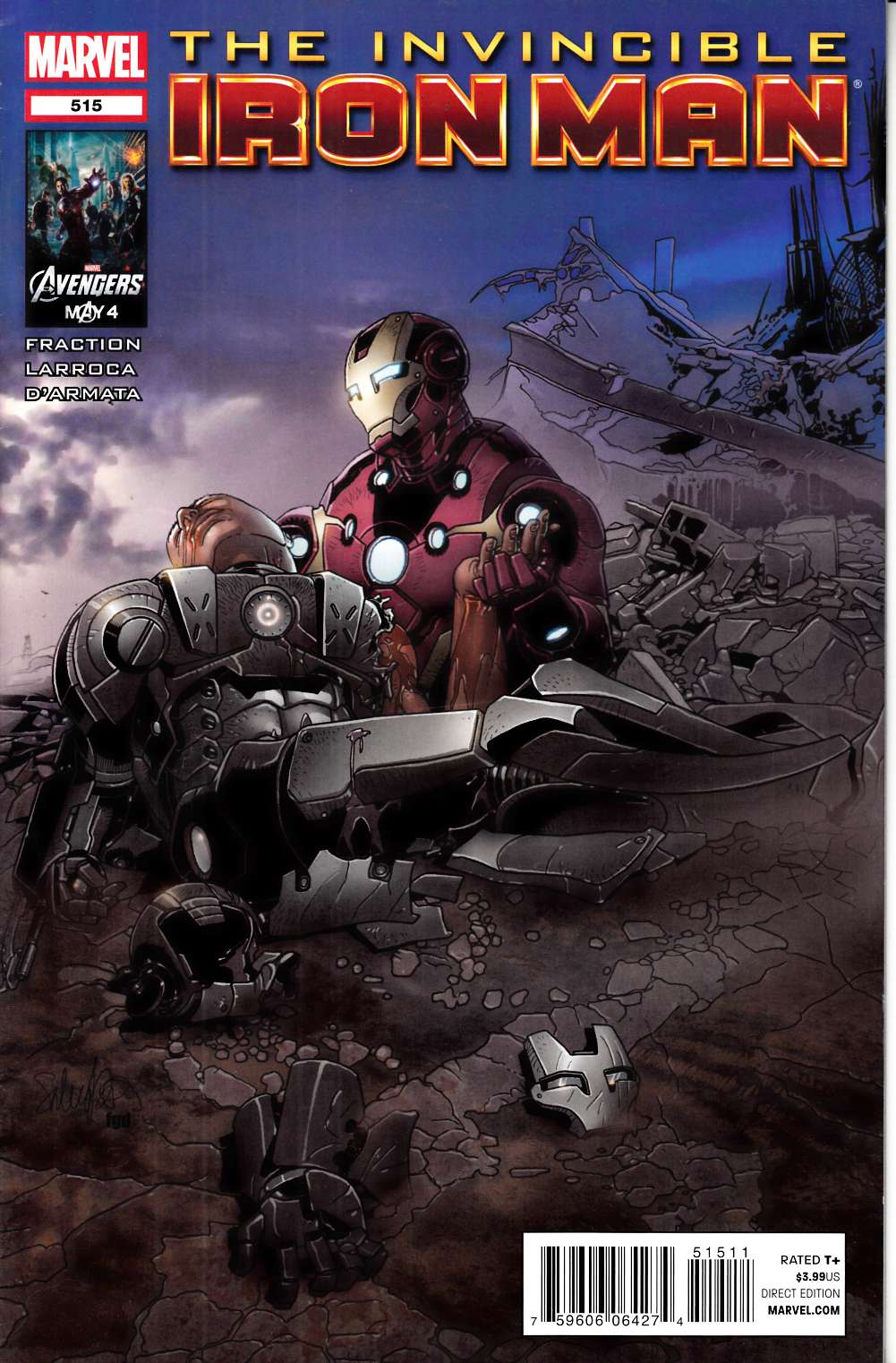 Invincible Iron Man #515 Near Mint (9.4) [Marvel Comic] THUMBNAIL