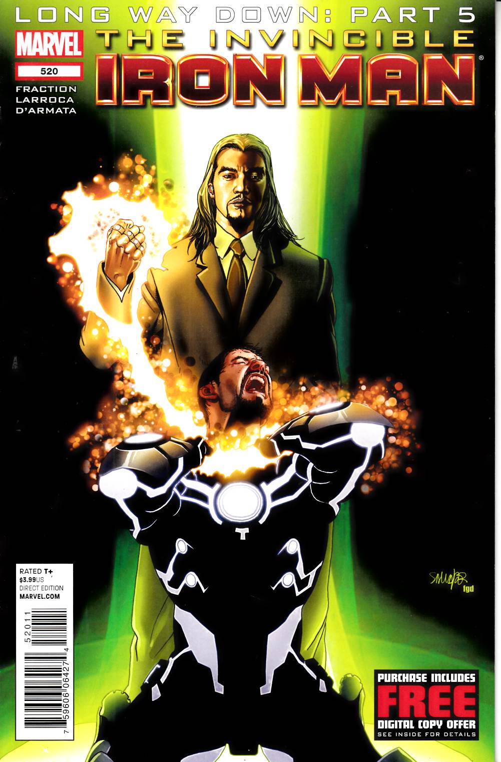 Invincible Iron Man #520 Very Fine (8.0) [Marvel Comic] THUMBNAIL