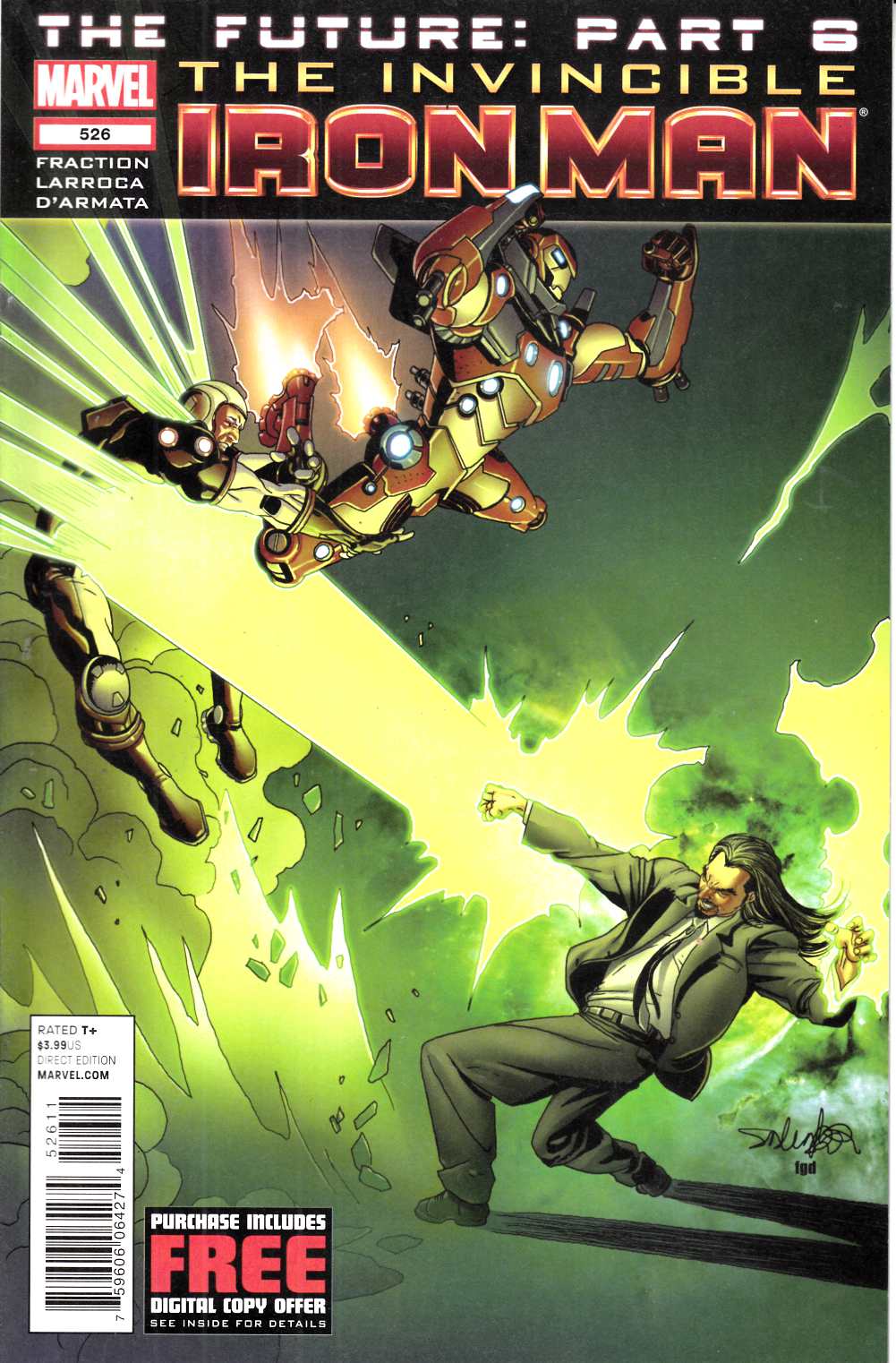 Invincible Iron Man #526 Near Mint (9.4) [Marvel Comic] THUMBNAIL