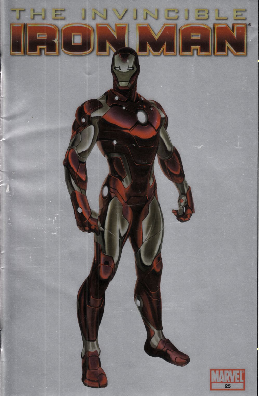 Invincible Iron Man #25 Foilogram Variant Cover Fine (6.0) [Marvel Comic] LARGE