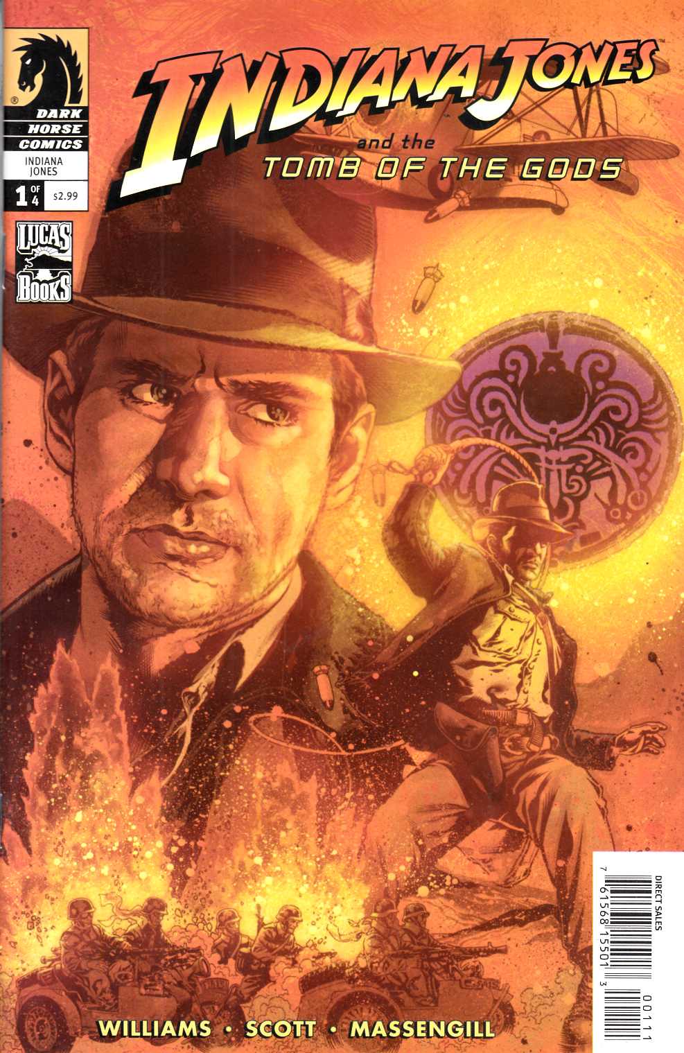 Indiana Jones Tomb of the Gods #1 Near Mint (9.4) [Dark Horse Comic] THUMBNAIL