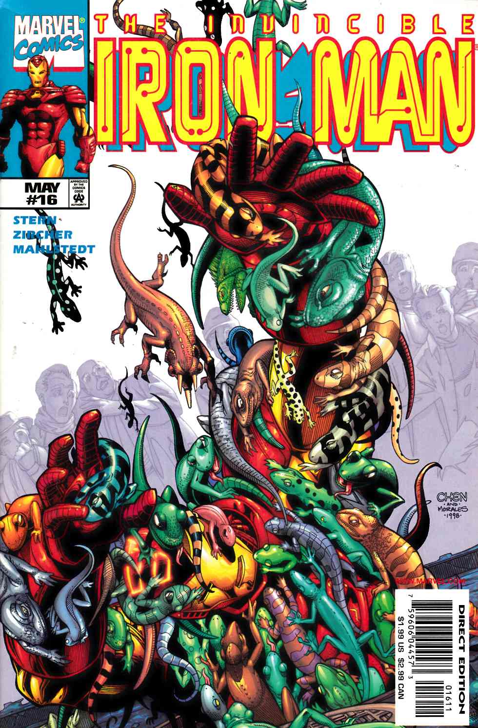 Iron Man #16 Near Mint (9.4) [Marvel Comic] LARGE