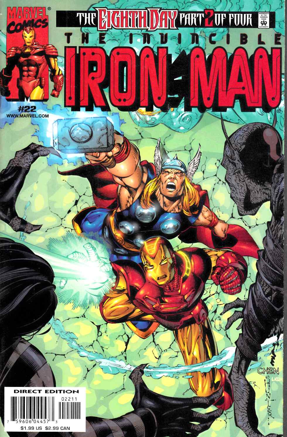 Iron Man #22 Near Mint (9.4) [Marvel Comic] LARGE