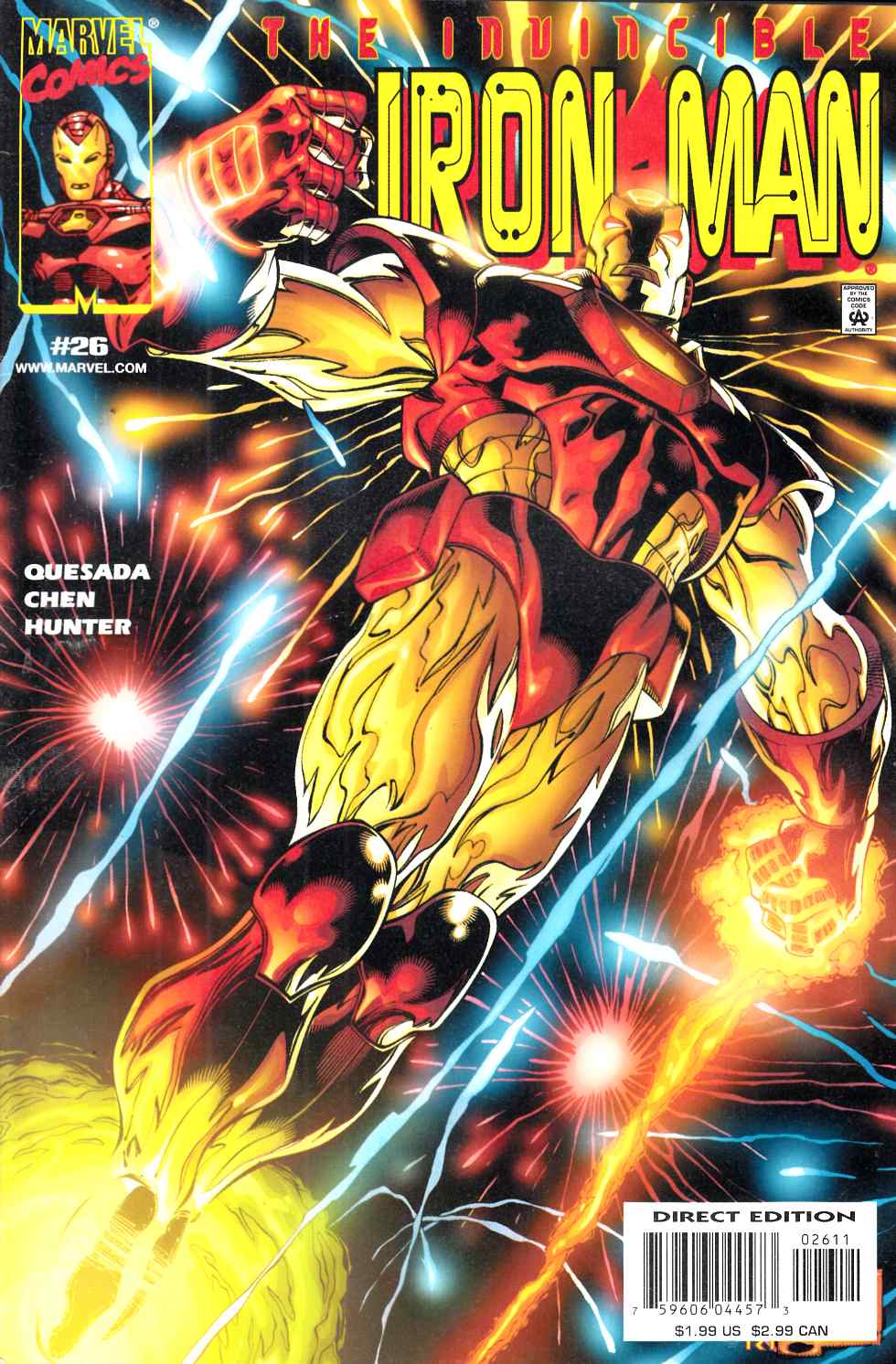 Iron Man #26 Near Mint (9.4) [Marvel Comic] LARGE