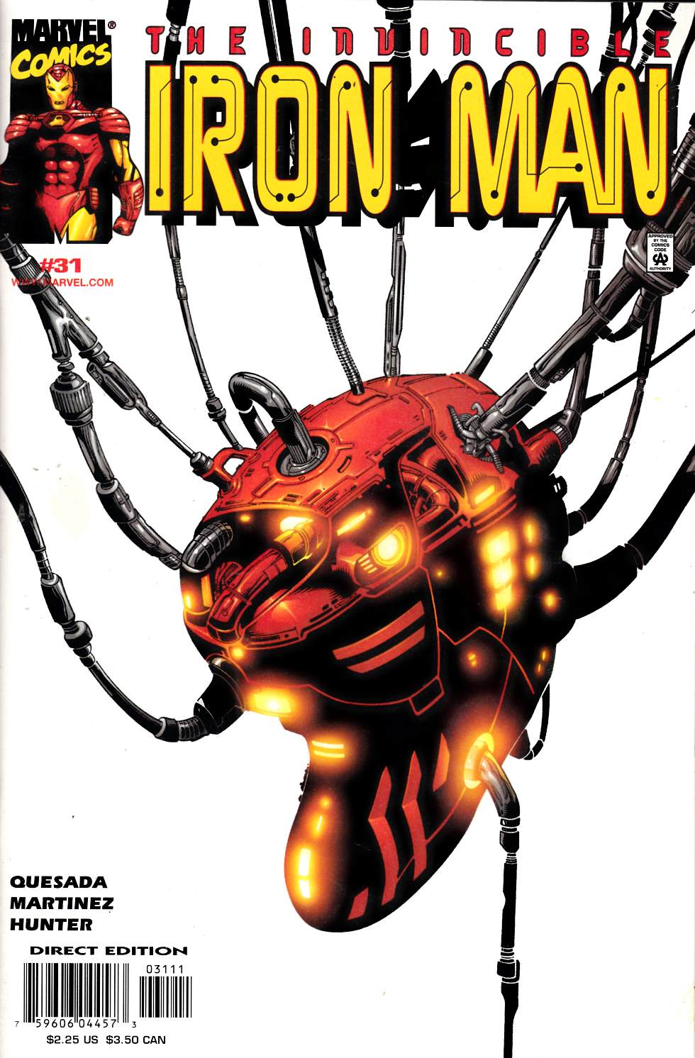 Iron Man #31 Near Mint (9.4) [Marvel Comic] LARGE