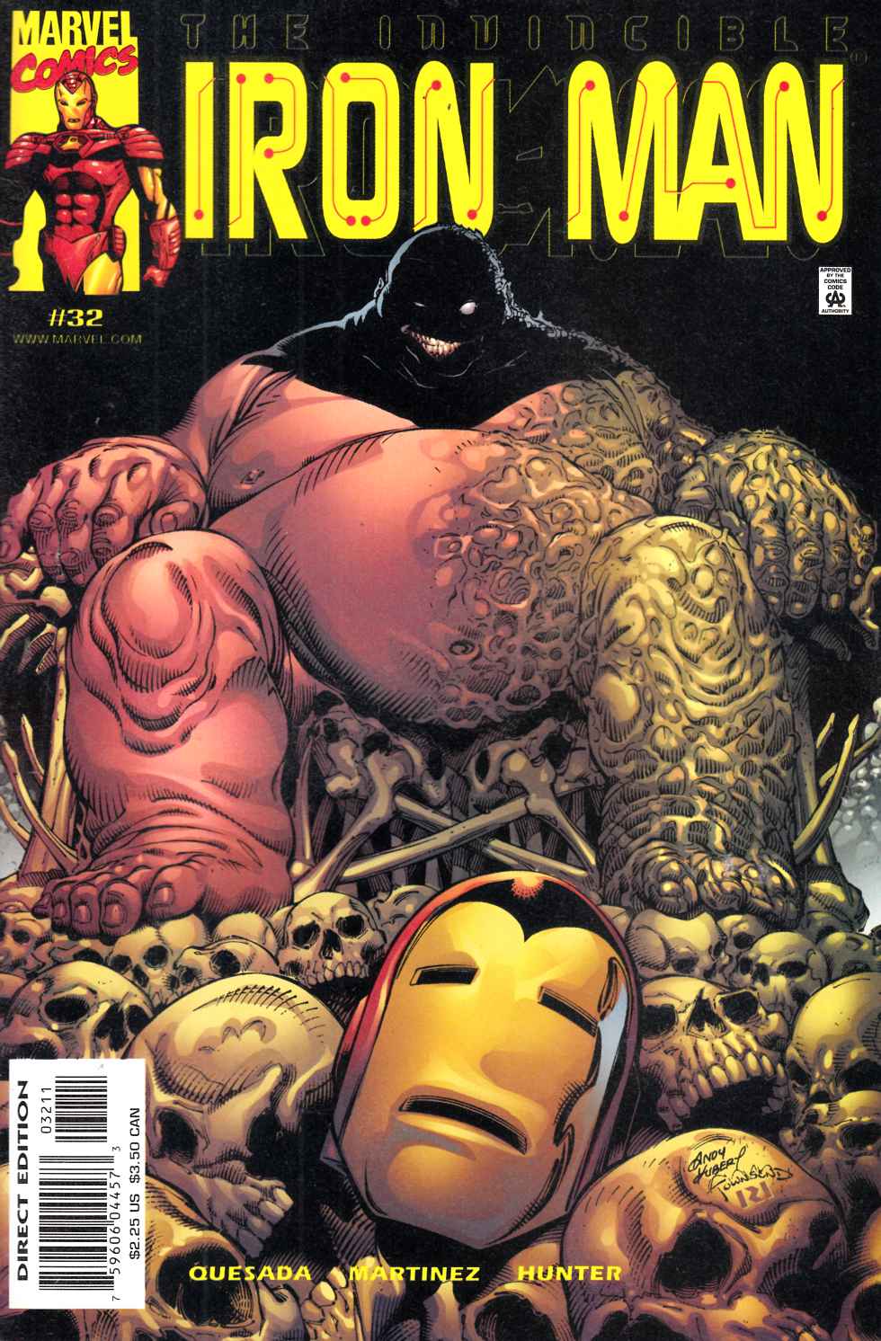 Iron Man #32 Near Mint (9.4) [Marvel Comic] THUMBNAIL