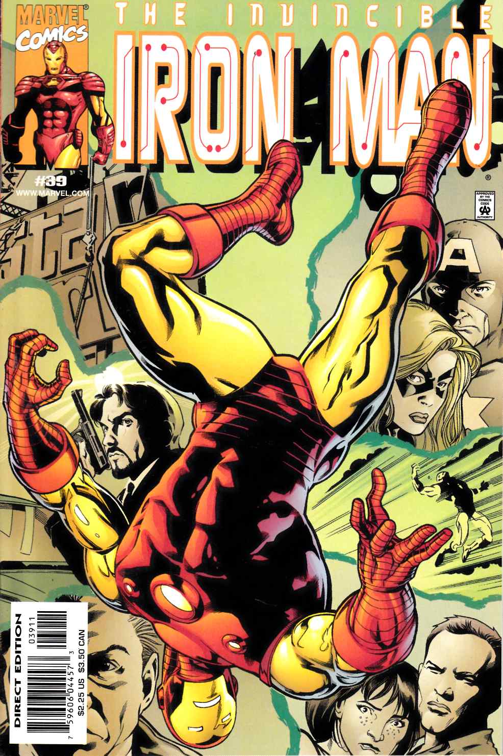 Iron Man #39 Very Fine (8.0) [Marvel Comic] LARGE