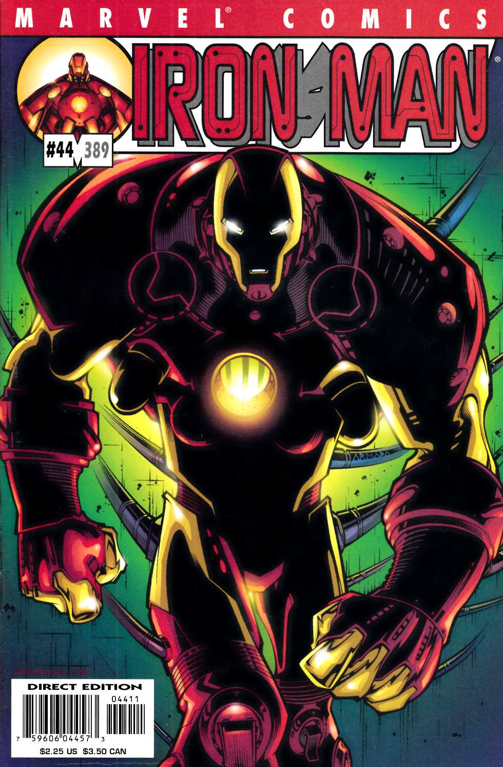 Iron Man #44 Near Mint (9.4) [Marvel Comic] LARGE