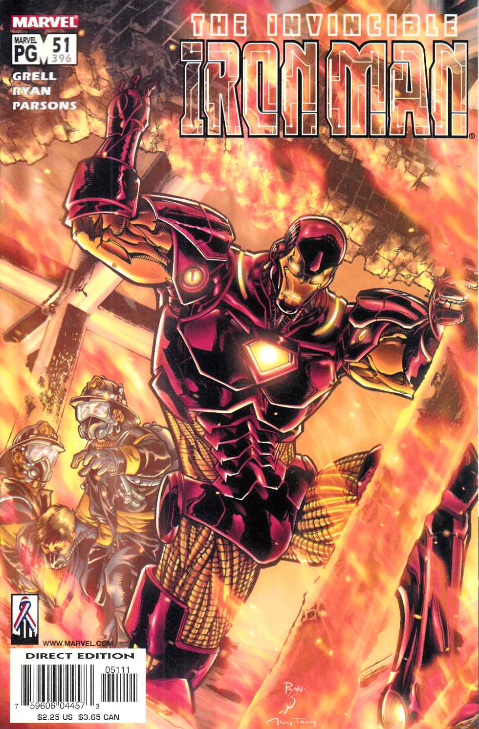 Iron Man #51 Near Mint (9.4) [Marvel Comic] THUMBNAIL