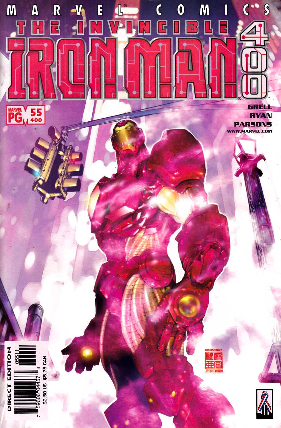Iron Man #55 Near Mint (9.4) [Marvel Comic] THUMBNAIL