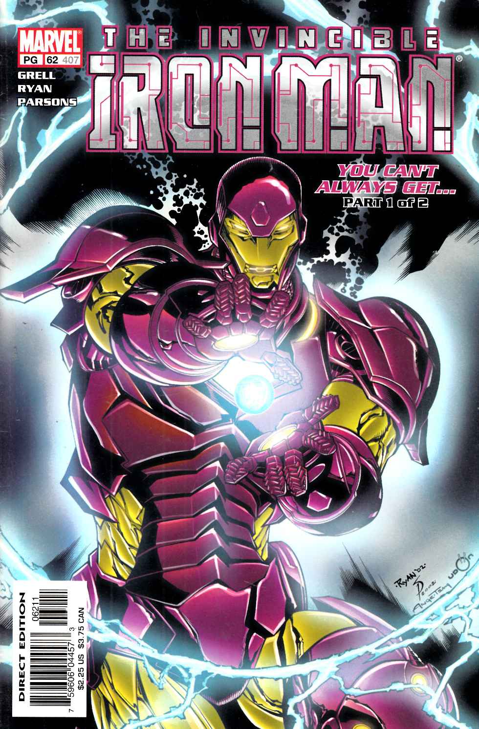 Iron Man #62 Near Mint (9.4) [Marvel Comic] LARGE