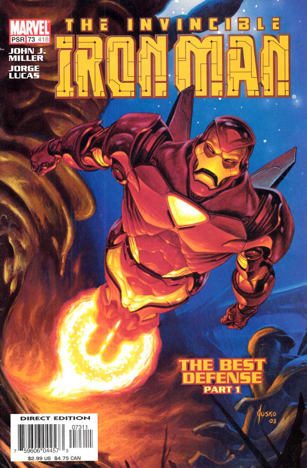 Iron Man #73 Very Fine (8.0) [Marvel Comic] LARGE