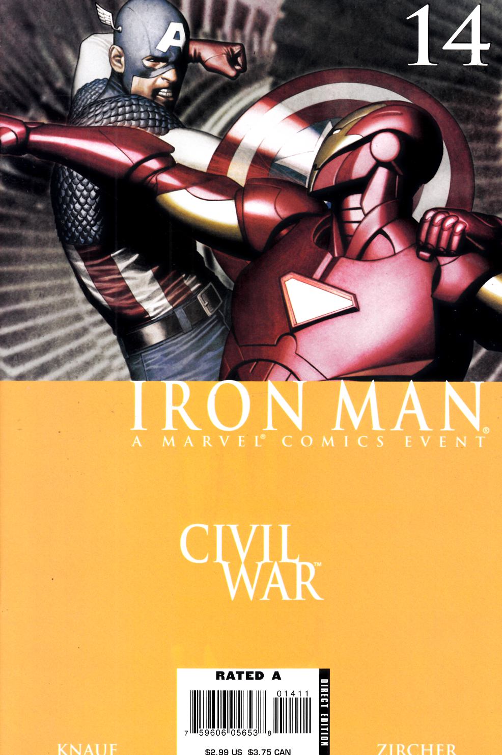 Iron Man #14 Very Fine (8.0) [Marvel Comic] LARGE