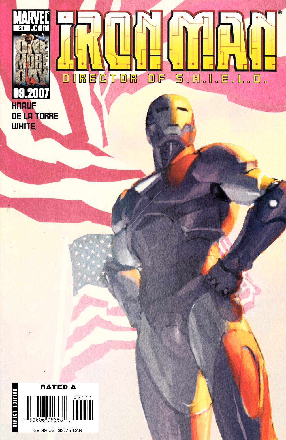Iron Man #21 Very Fine Minus (7.5) [Marvel Comic] THUMBNAIL