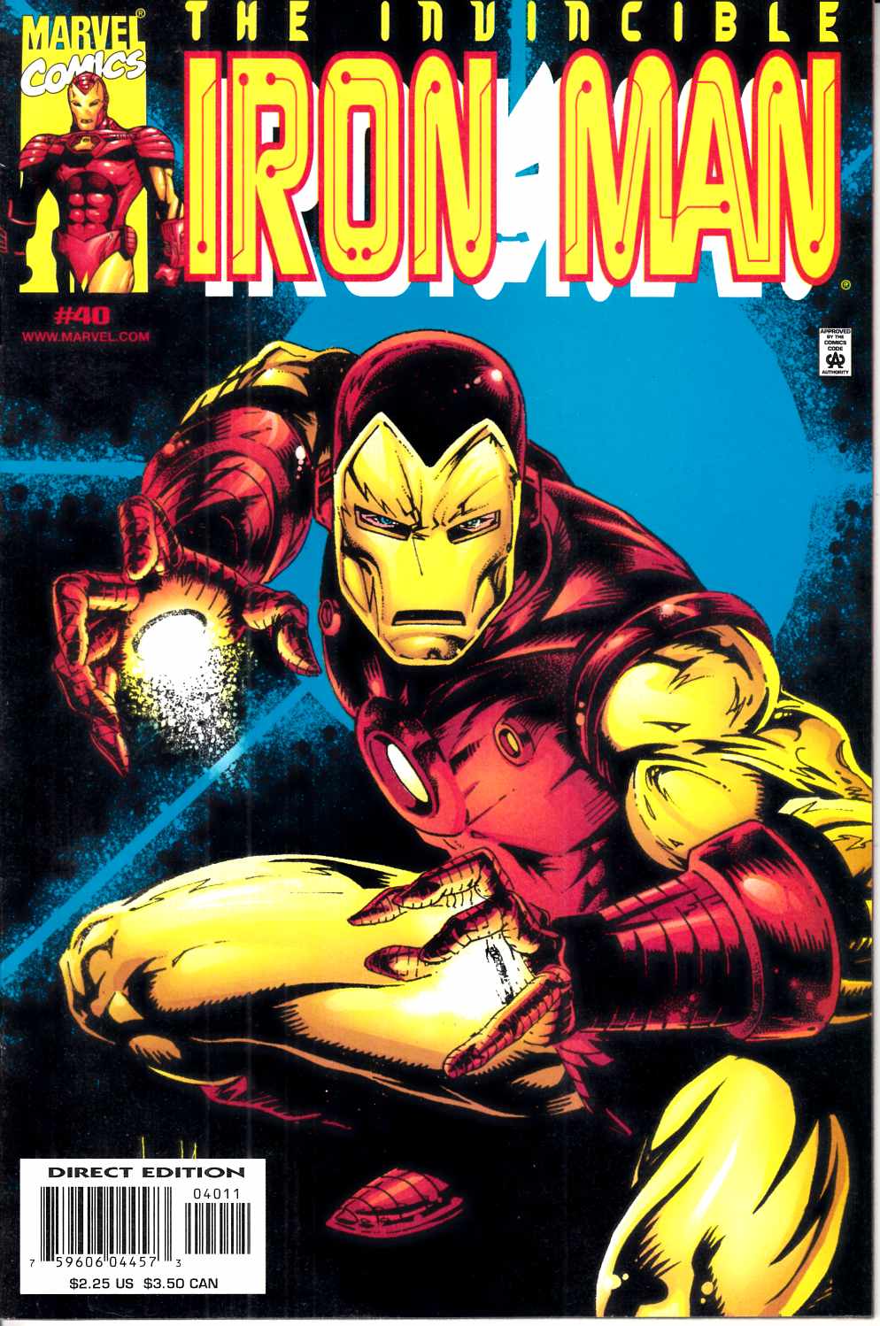 Iron Man #40 Very Fine (8.0) [Marvel Comic] LARGE