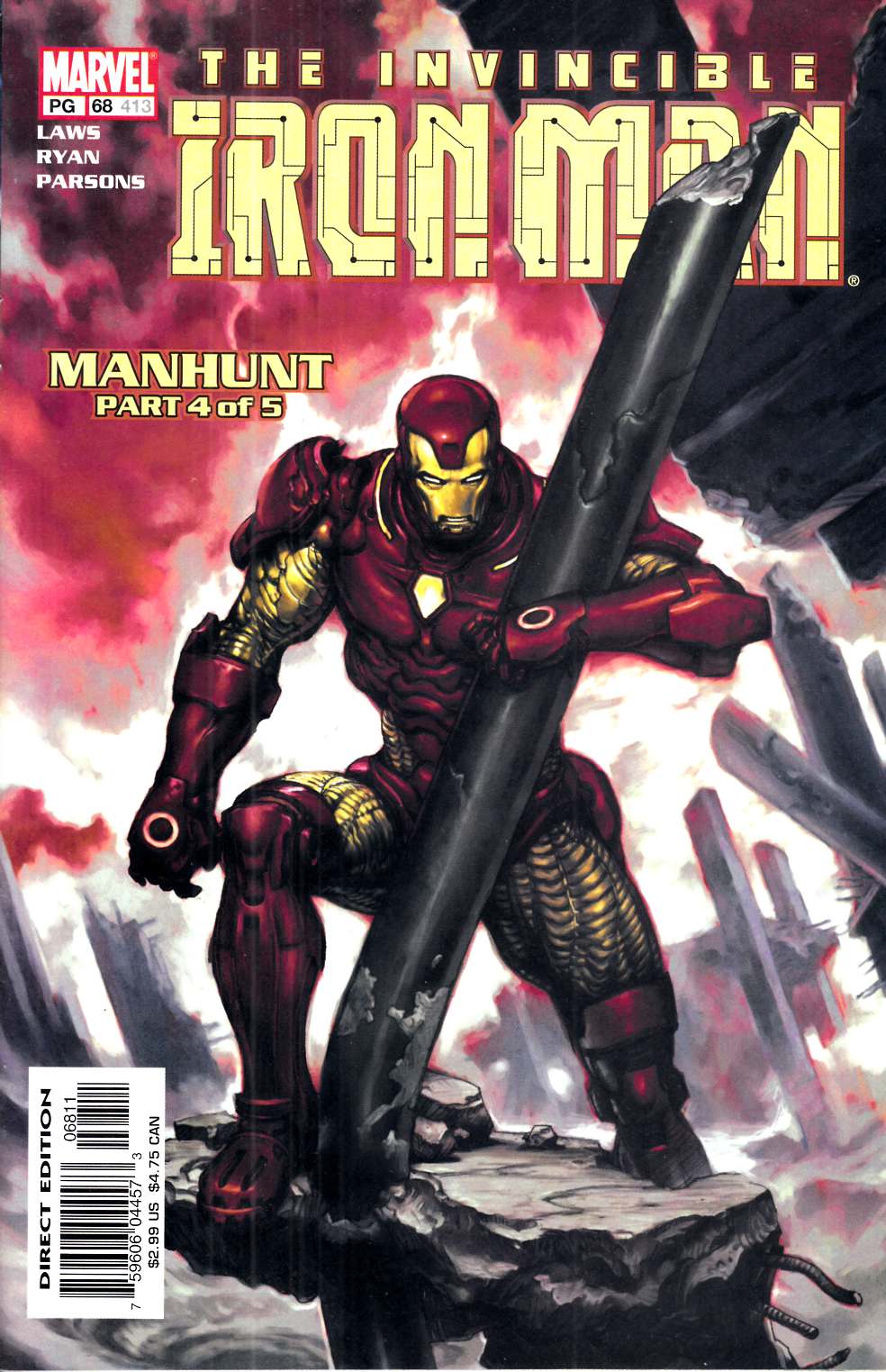 Iron Man #68 Near Mint (9.4) [Marvel Comic] LARGE